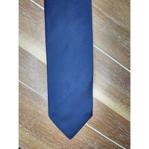 Puritan Navy Blue Solid Handmade Tie